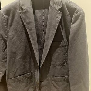 J Crew Garment-Dyed Suit Jacket